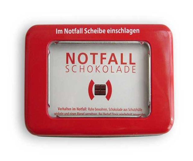 Notfall Schokolade